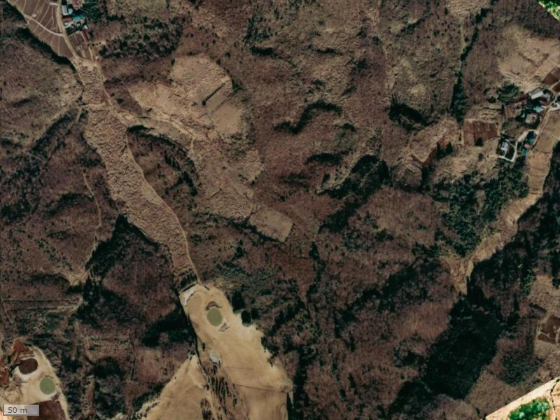 【1974～1978年度撮影】昔のパークヒルズめじろ台の場所・周辺環境