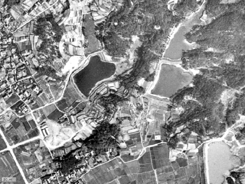 【1945～1950年度撮影】昔のエバーライフ東平尾公園の場所・周辺環境