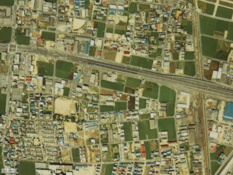 【1979～1983年度撮影】昔のアルファステイツ新保の場所・周辺環境