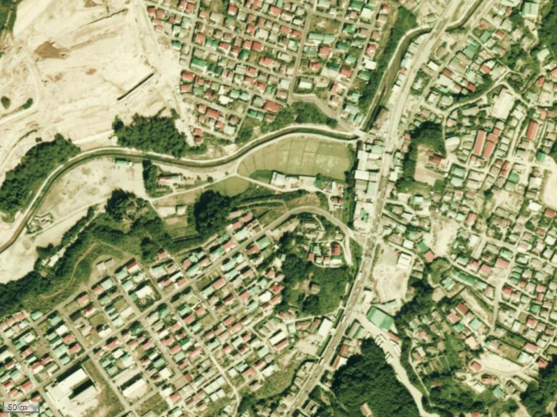 【1974～1978年度撮影】昔のナイスアーバン森林公園の場所・周辺環境