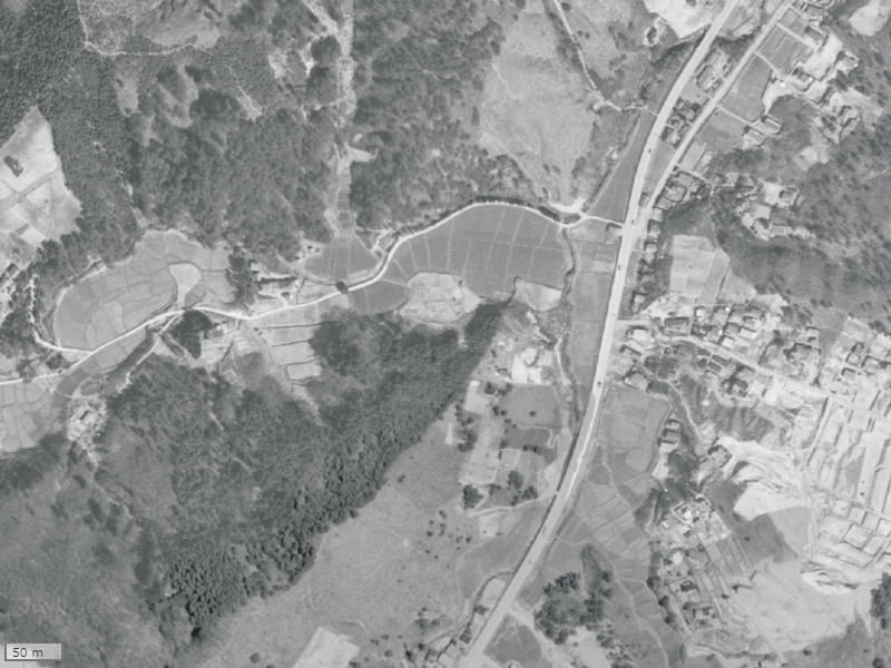 【1961～1969年度撮影】昔のナイスアーバン森林公園の場所・周辺環境