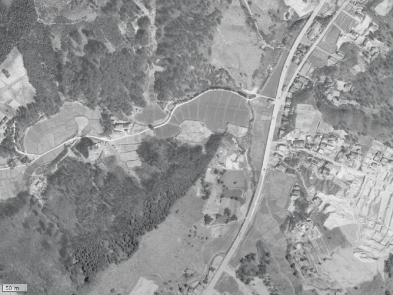 【1961～1969年度撮影】昔のナイスアーバン森林公園の場所・周辺環境