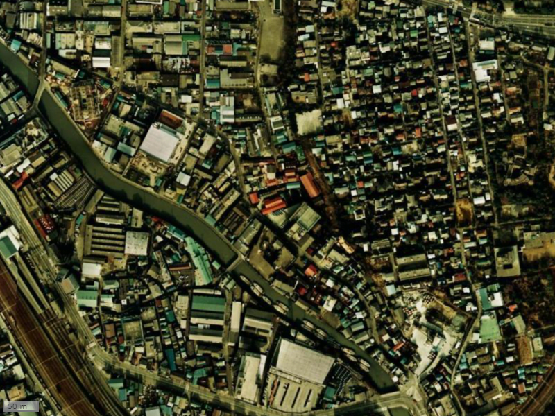 【1974～1978年度撮影】昔のミッドサザン・レジデンス御殿山の場所・周辺環境