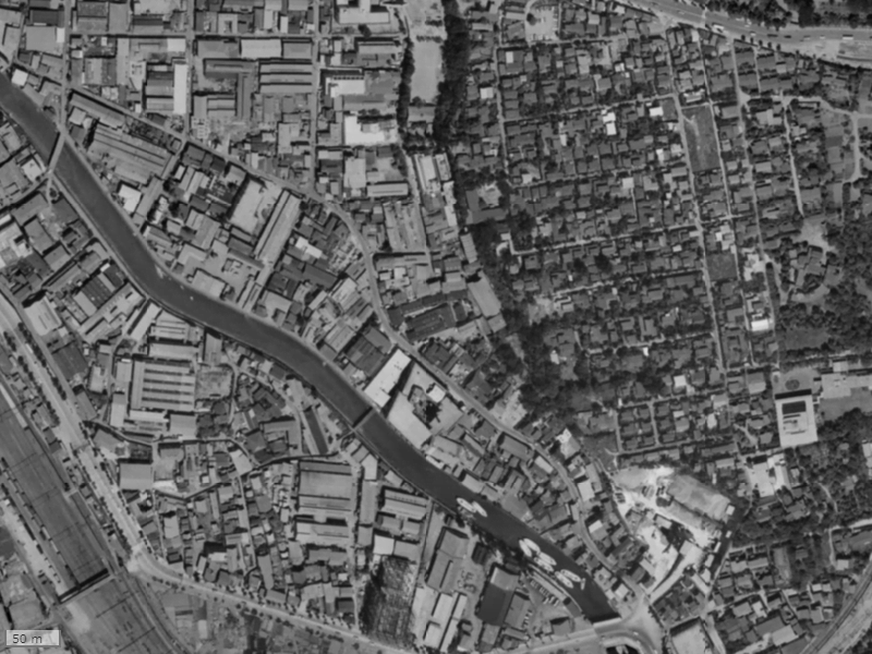 【1961～1969年度撮影】昔のミッドサザン・レジデンス御殿山の場所・周辺環境