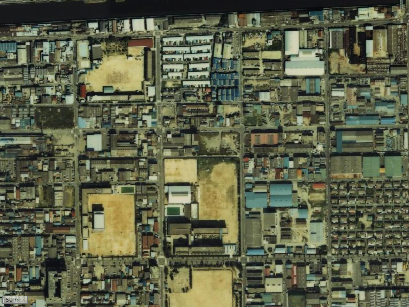 【1979～1983年度撮影】昔の日商岩井今津北マンションの場所・周辺環境