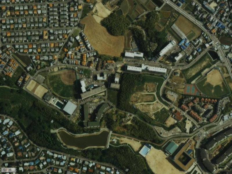 【1984～1986年度撮影】昔の千里レックスマンションの場所・周辺環境