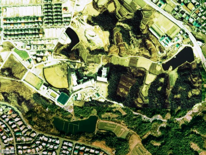 【1974～1978年度撮影】昔の千里レックスマンションの場所・周辺環境