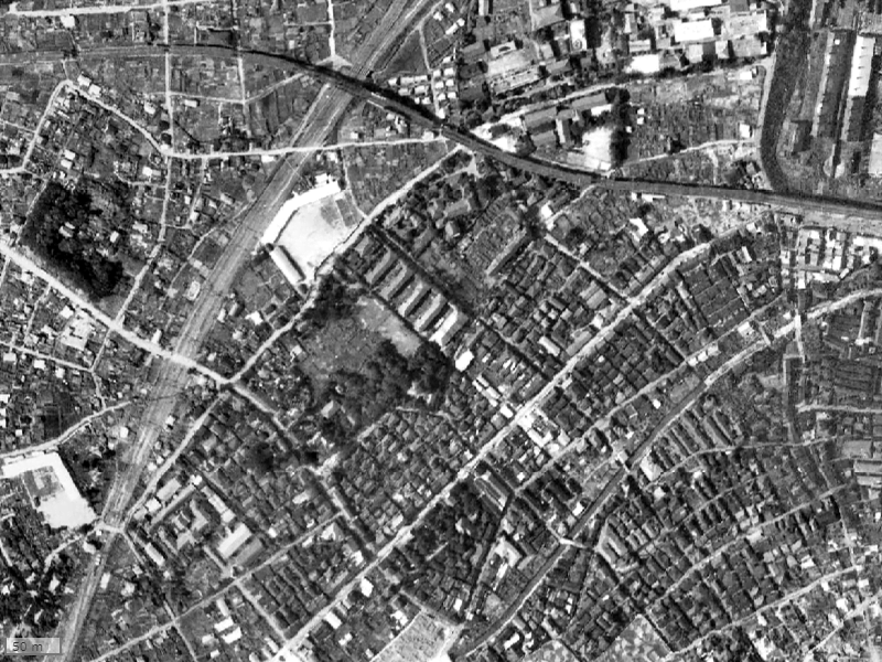【1945～1950年度撮影】昔のローレルコート大井町の場所・周辺環境