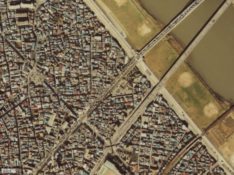 【1979~1983年度撮影】昔のライオンズガーデンテラス東向島の場所・周辺環境