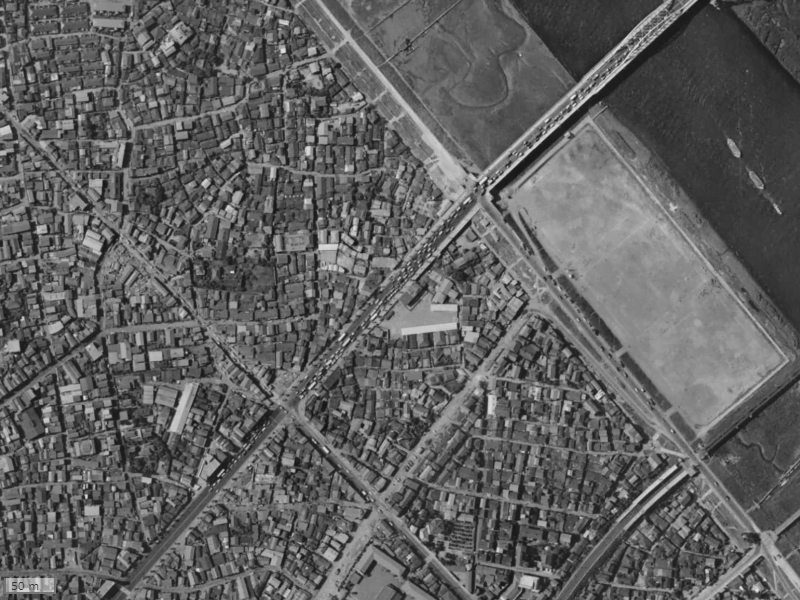 【1961~1969年度撮影】昔のライオンズガーデンテラス東向島の場所・周辺環境