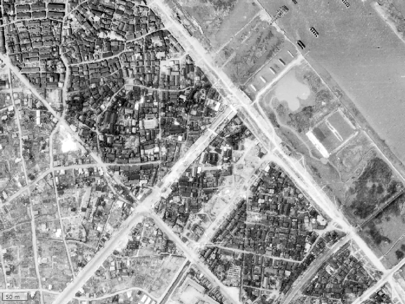 【1945~1950年度撮影】昔のライオンズガーデンテラス東向島の場所・周辺環境