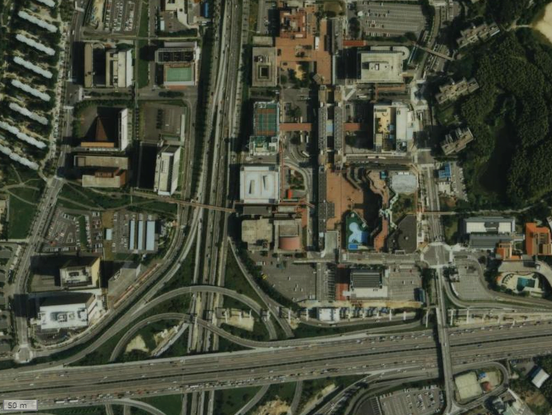 【1984~1986年度撮影】昔のシエリアタワー千里中央の場所・周辺環境