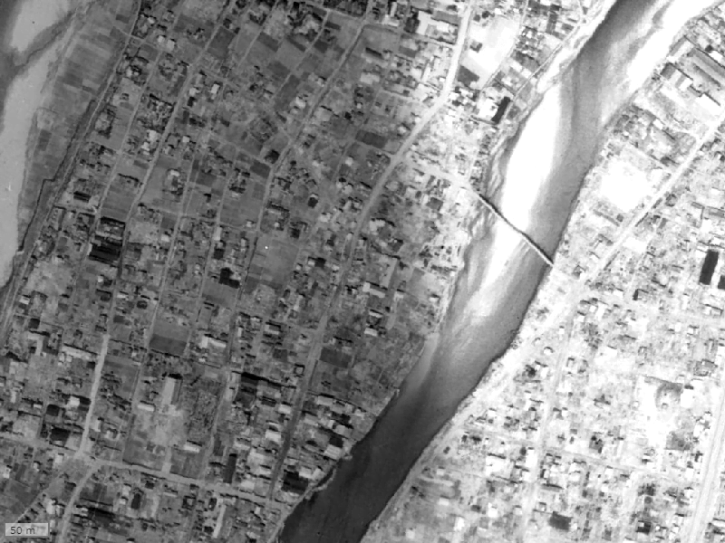 【1945~1950年度撮影】昔のハウスバーンフリート城南通りの場所・周辺環境