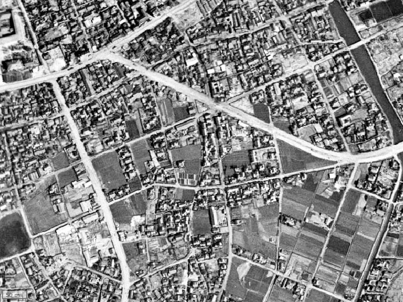 【1945~1950年度撮影】昔のライオンズミレス西新の場所・周辺環境