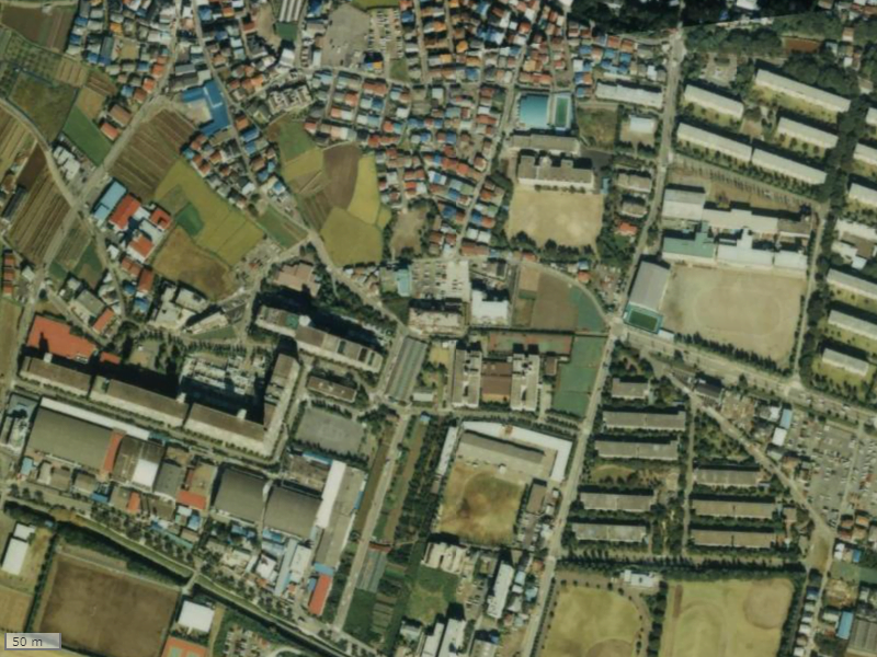 【1987～1990年度撮影】昔のライオンズマンション調布多摩川の場所・周辺環境