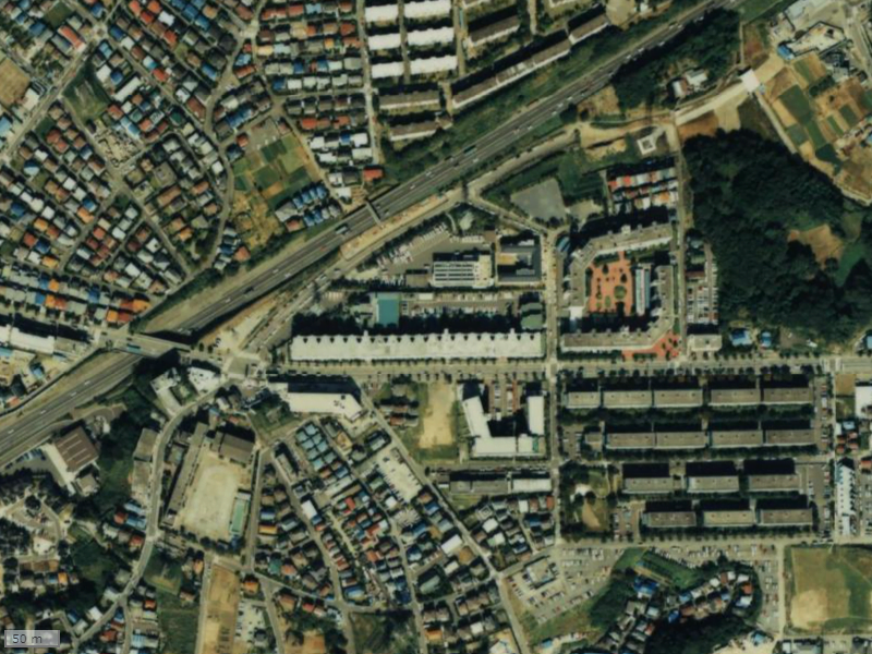 【1987～1990年度撮影】昔のニューシティ東戸塚光の街の場所・周辺環境