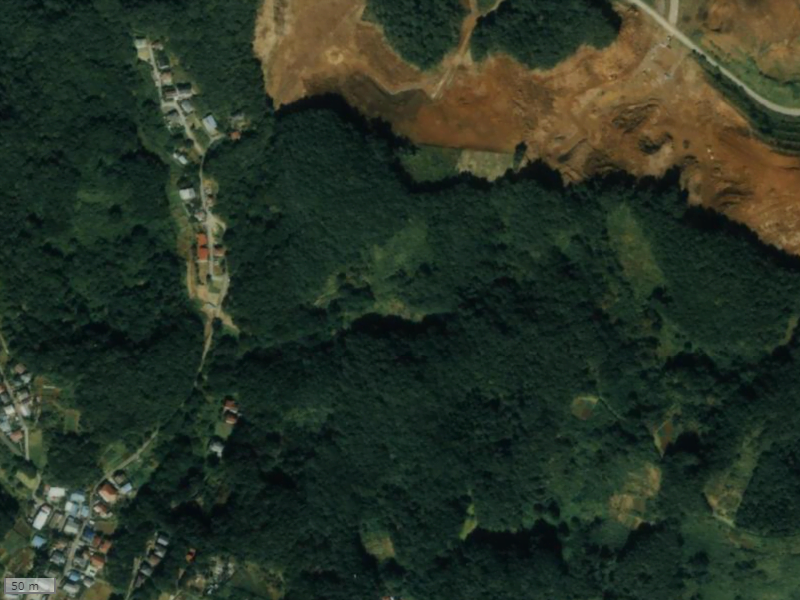 【1987～1990年度撮影】昔のグレイシャスヒルズ多摩境の場所・周辺環境