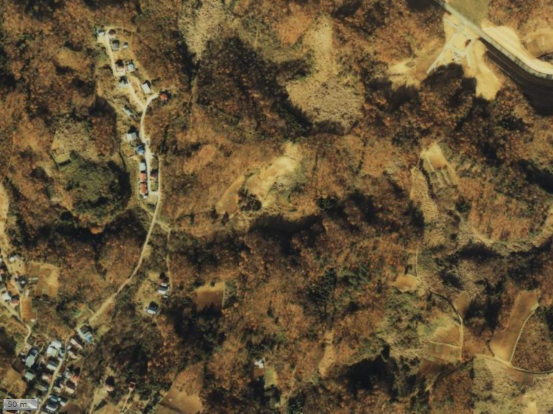 【1979～1983年度撮影】昔のグレイシャスヒルズ多摩境の場所・周辺環境