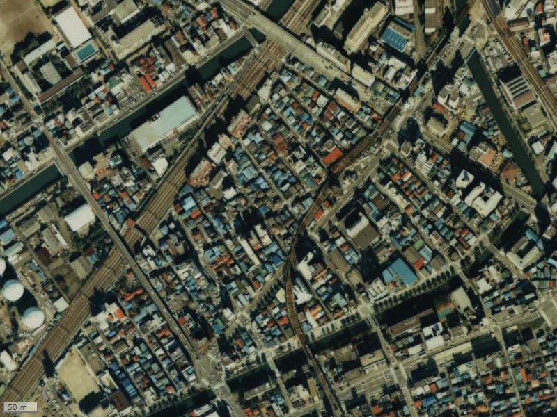 【1987～1990年度撮影】昔のグローベルザ・スイート横浜コアシスの場所・周辺環境