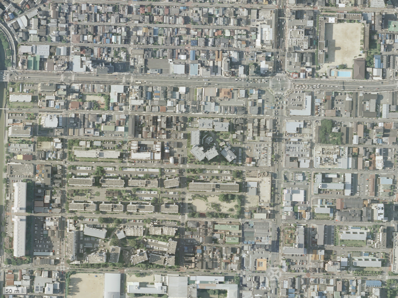 【2007年度撮影】昔のシャレール関目26号棟の場所・周辺環境