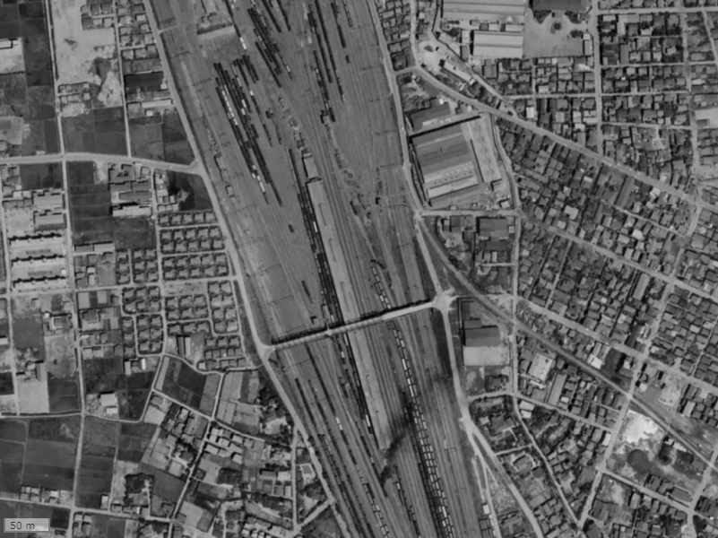 【1961~1969年度撮影】昔のクレストプライムレジデンスの場所・周辺環境