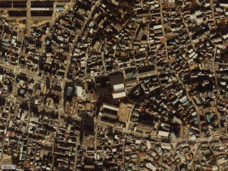 【1979～1983年度撮影】昔のグランドメゾン池下ザ・タワーの場所・周辺環境