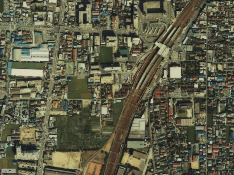 【1979~1983年度撮影】昔のグランスイート茨木の場所・周辺環境