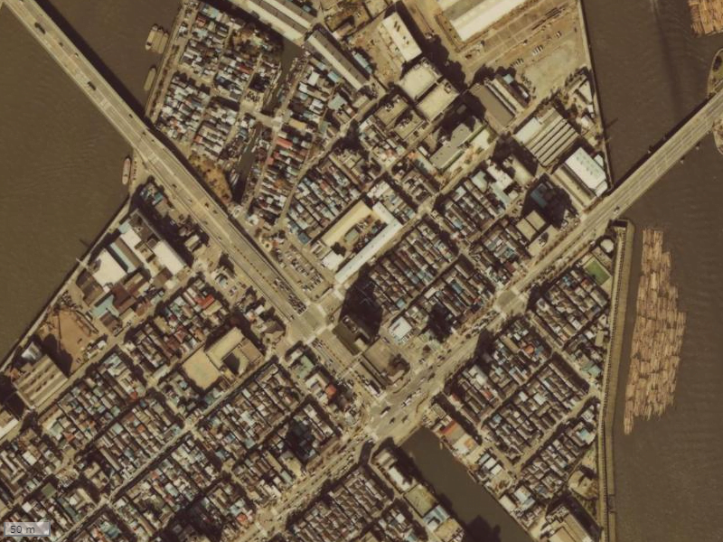 【1979～1983年度撮影】昔のライオンズタワー月島の場所・周辺環境