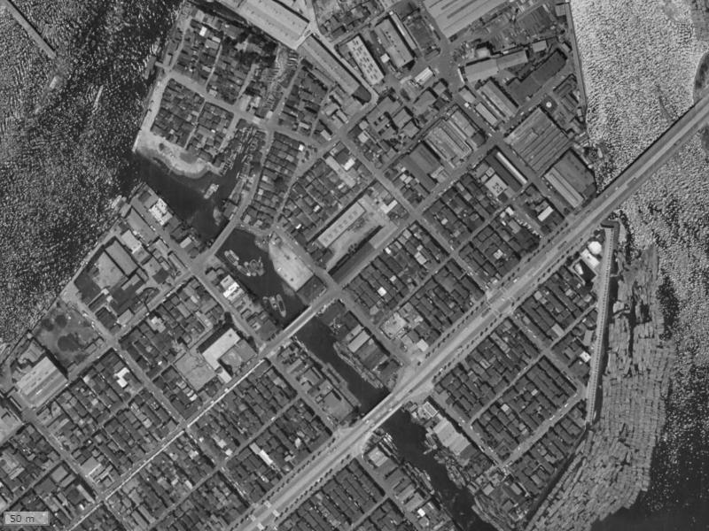 【1961～1969年度撮影】昔のライオンズタワー月島の場所・周辺環境