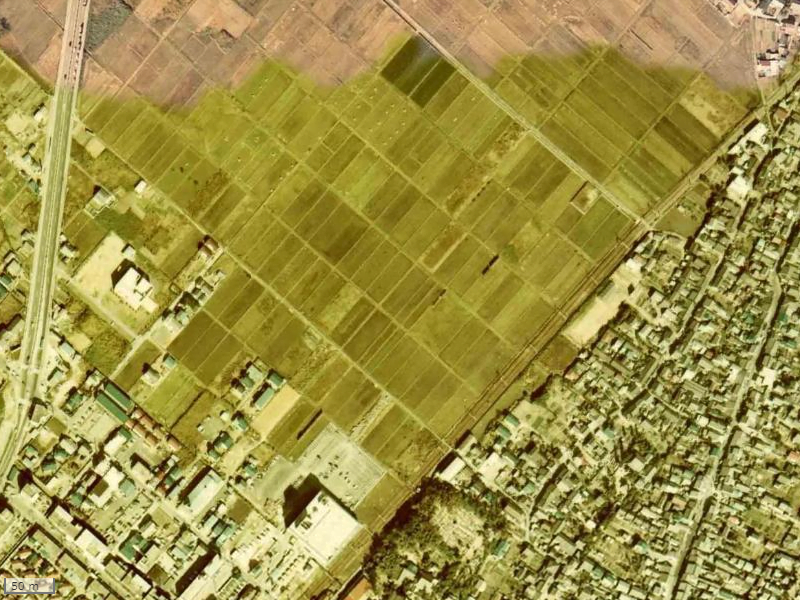 【1974~1978年度撮影】昔のプレイズ白子の場所・周辺環境