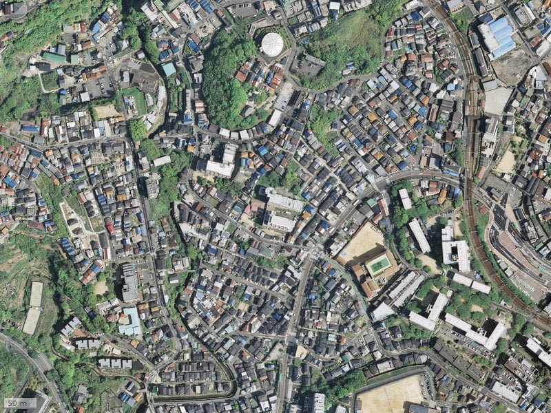 【2009年度撮影】昔のサンヴェール長田山ノ手の場所・周辺環境