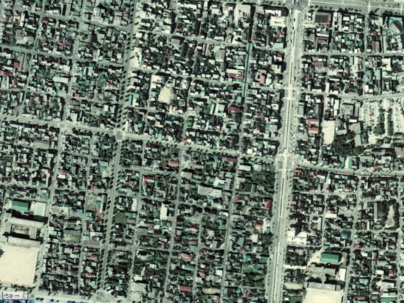 【1974～1978年度撮影】昔のダイアパレス千石町の場所・周辺環境