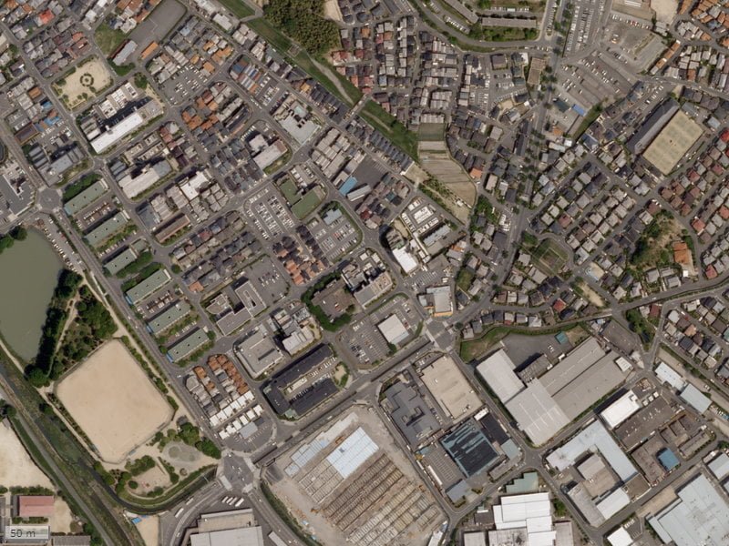 【2008年度撮影】昔のリーベスト楠葉東山の場所・周辺環境