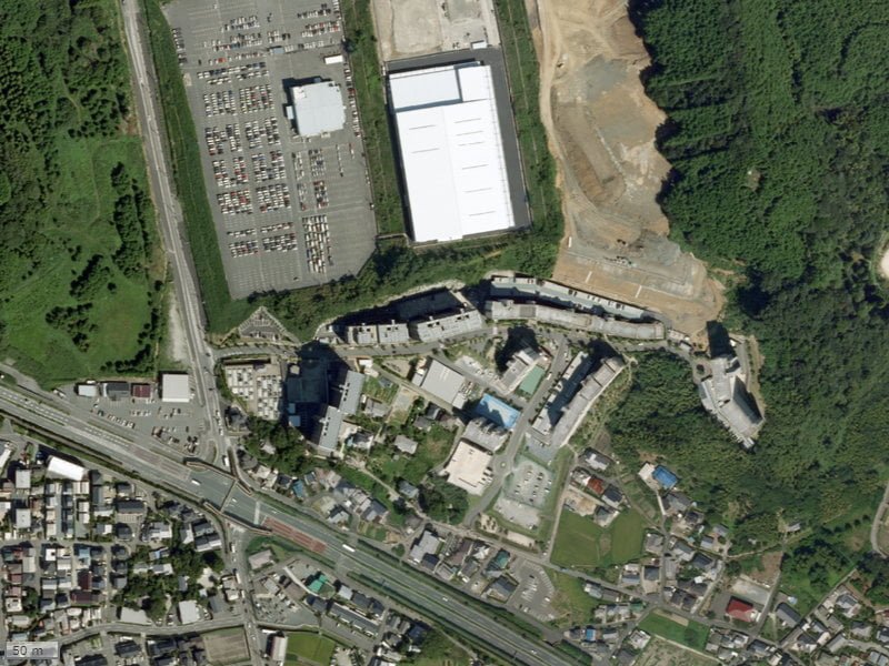 【2007年度撮影】昔のベンタナヒルズ篠栗の場所・周辺環境