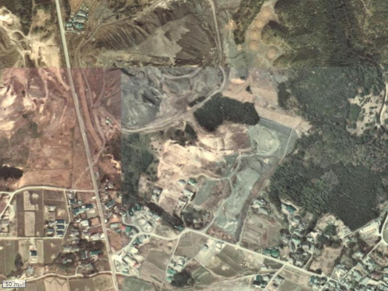 【1974~1978年度撮影】昔のベンタナヒルズ篠栗の場所・周辺環境