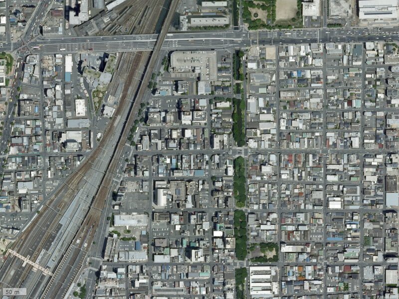 【2007年度撮影】昔のヴェルディ岡山駅前の場所・周辺環境