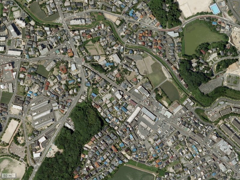 【2007年度撮影】昔のネオハイツ桧原の場所・周辺環境