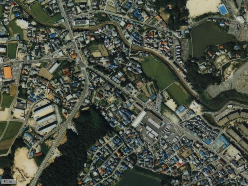 【1987～1990年度撮影】昔のネオハイツ桧原の場所・周辺環境