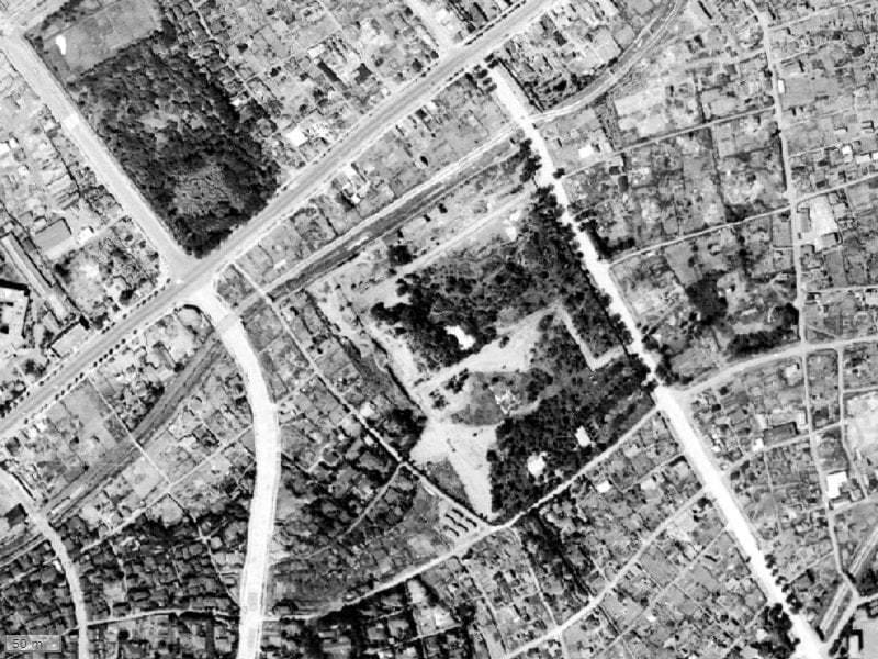 【1945～1950年度撮影】昔のアルス代々木参宮橋コートアデリオンの場所・周辺環境