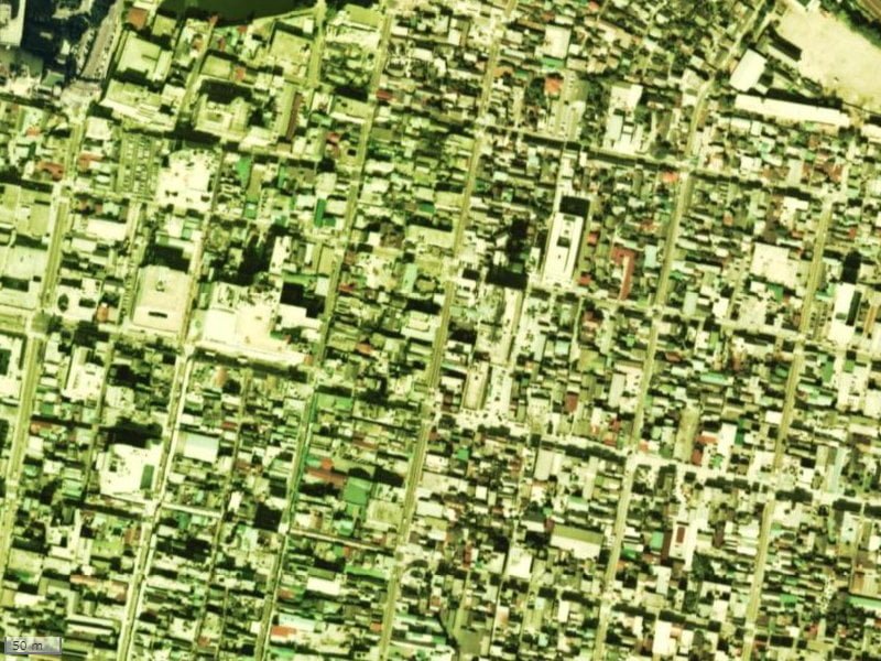 【1974~1978年度撮影】昔のレーベン甲府中央の場所・周辺環境