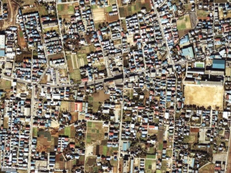 【1979～1983年度撮影】昔のバンベール草加氷川町の場所・周辺環境