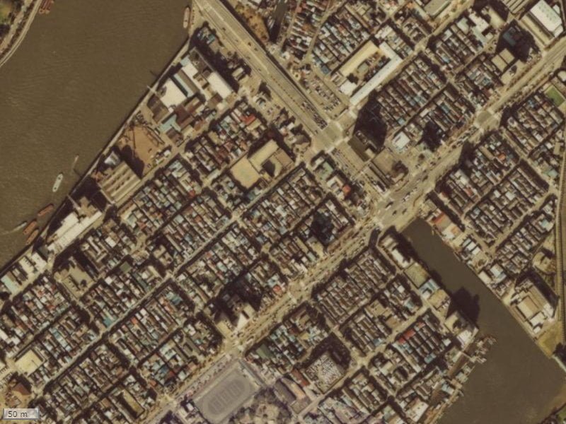 【1979～1983年度撮影】昔のアイ・マークタワーの場所・周辺環境