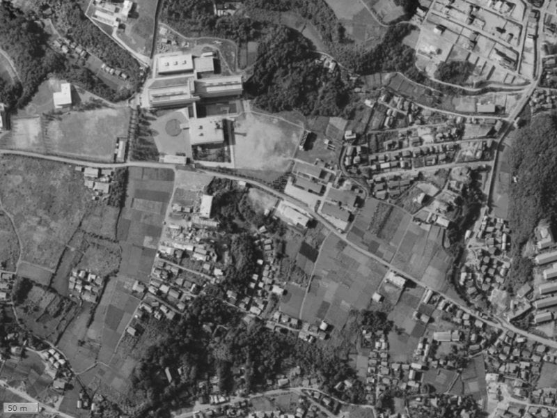 【1961～1969年度撮影】昔の日吉ハイツの場所・周辺環境