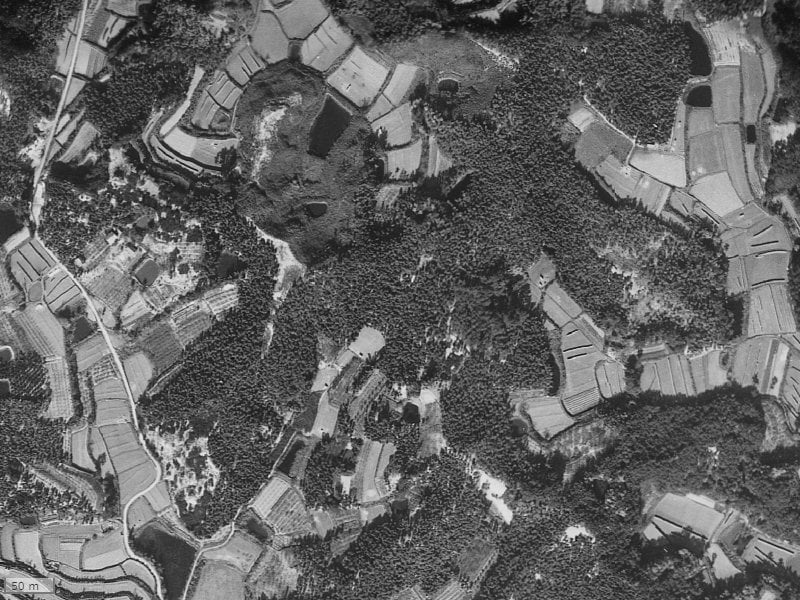 【1936～1942年度撮影】昔のローレルコート千里桃山台の場所・周辺環境