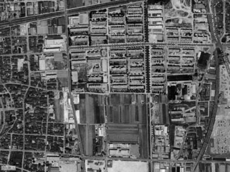 【1961～1969年度撮影】昔のジオ西宮北口 ザ・クレールの場所・周辺環境