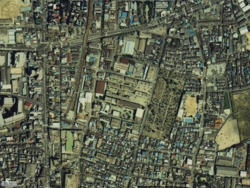 【1979~1983年度撮影】昔のブランズシティ天神橋筋六丁目の場所・周辺環境