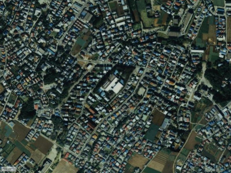 【1987~1990年度撮影】昔のグラン津田沼ヒルズの場所・周辺環境