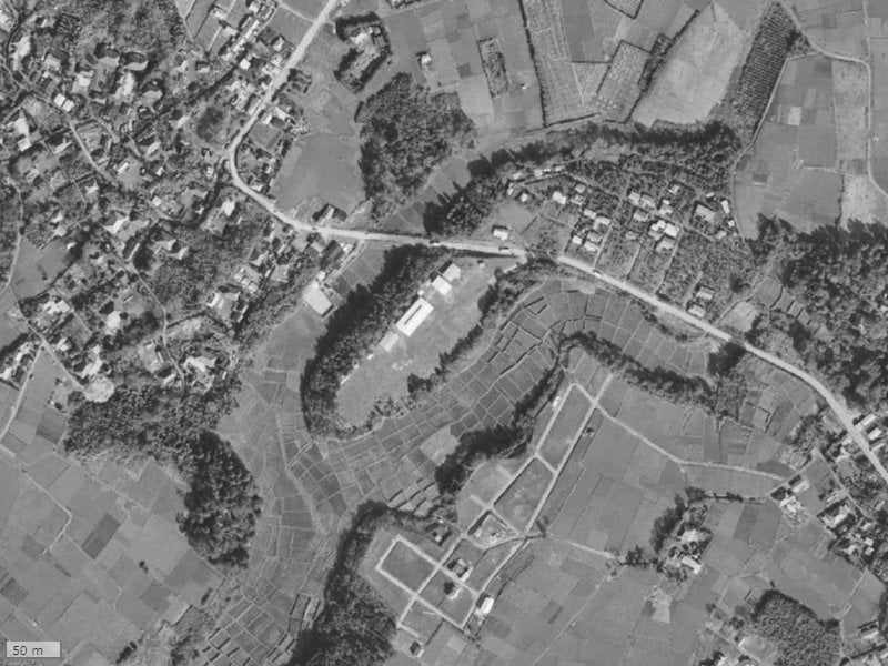 【1961~1969年度撮影】昔のグラン津田沼ヒルズの場所・周辺環境