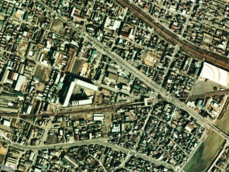 【1974～1978年度撮影】昔のディアエスコート明石西新町の場所・周辺環境