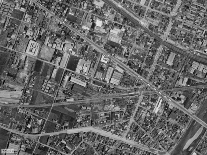 【1961～1969年度撮影】昔のディアエスコート明石西新町の場所・周辺環境